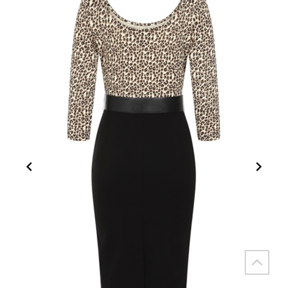 NWT leopard pencil dress - Picture 3 of 11